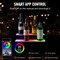 Acrylic LED Liquor Bottle Shelf with Remote App Control, Multi-Color Lights